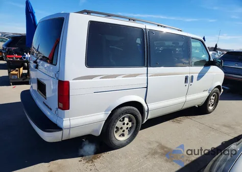 1999 Chevrolet Astro from USA, damaged, VIN 1GNDM19W7XB101383